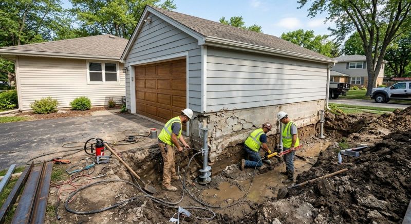 Basement Foundation Repair in New Castle, PA
