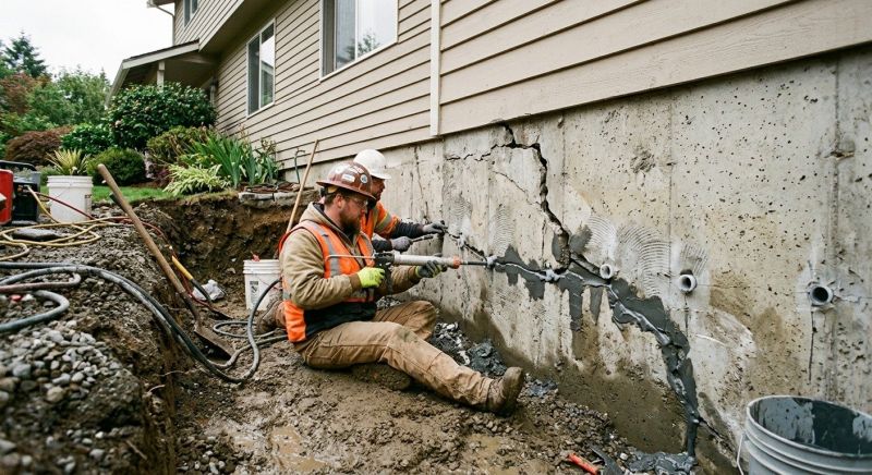 Basement Foundation Repair in Salem, OH