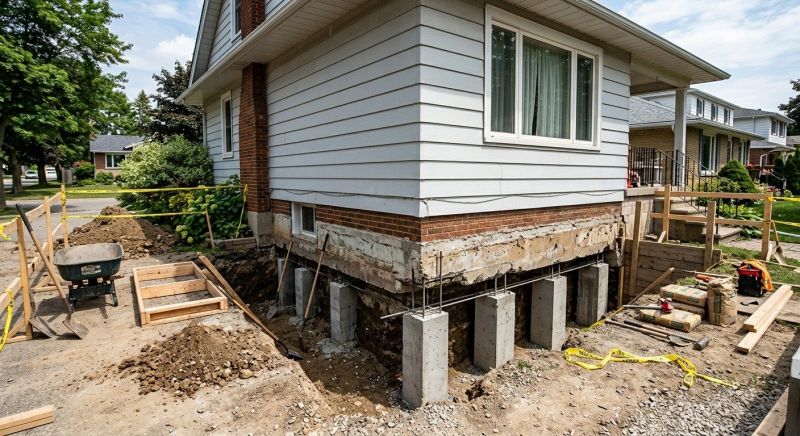 Basement Underpinning in Mahoning County, OH