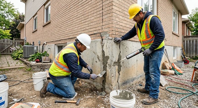 Building Foundation Repair in Campbell, OH