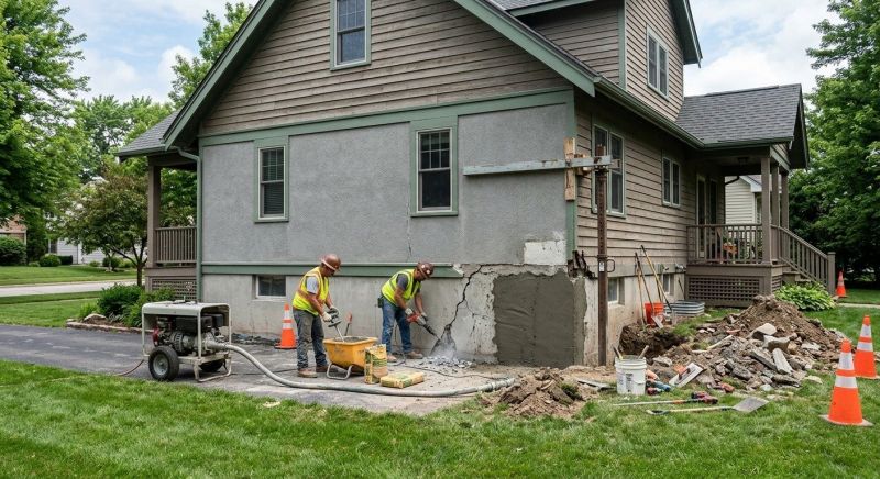 Building Foundation Repair in Girard, OH