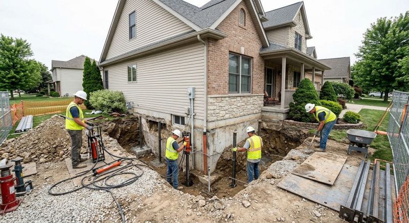 Building Foundation Repair in Homeworth, OH