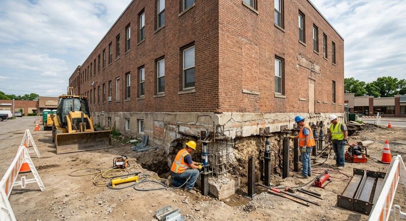 Commercial Foundation Repair in Mahoning County, OH