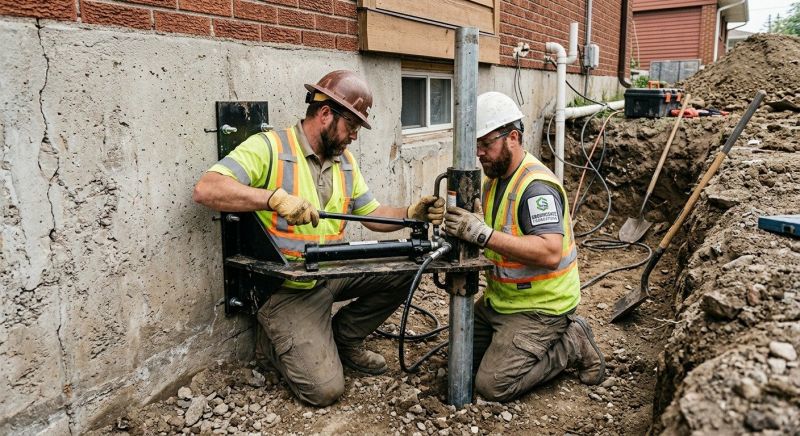 Concrete Foundation Leveling in Beloit, OH