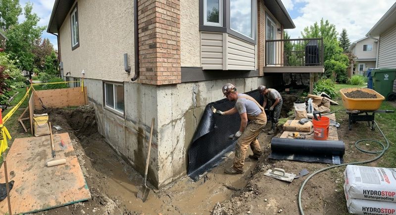 Concrete Foundation Repair in North Benton, OH