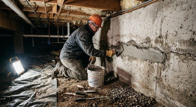 Concrete Foundation Repair in Struthers, OH