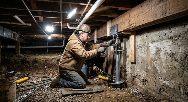 Crawlspace Foundation Repair in Damascus, OH