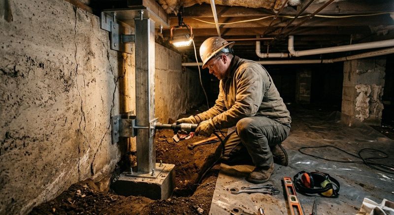 Crawlspace Foundation Repair in Hubbard, OH