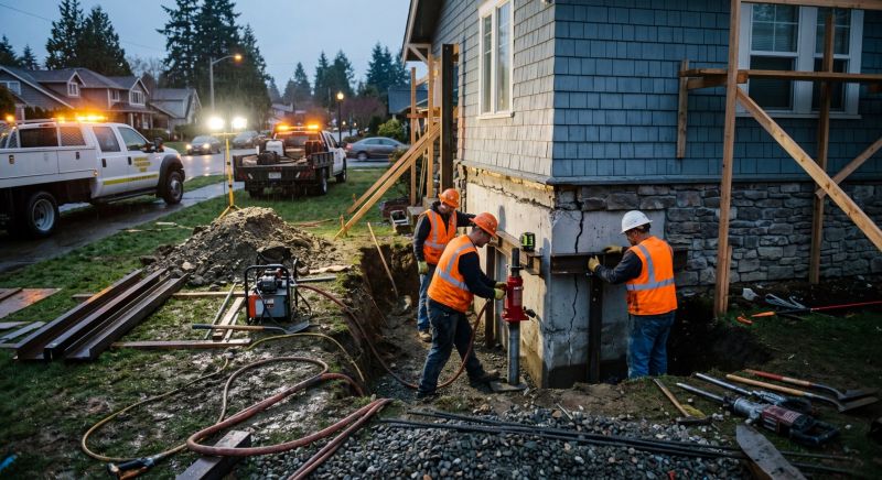 Emergency Foundation Repair in Mahoning County, OH