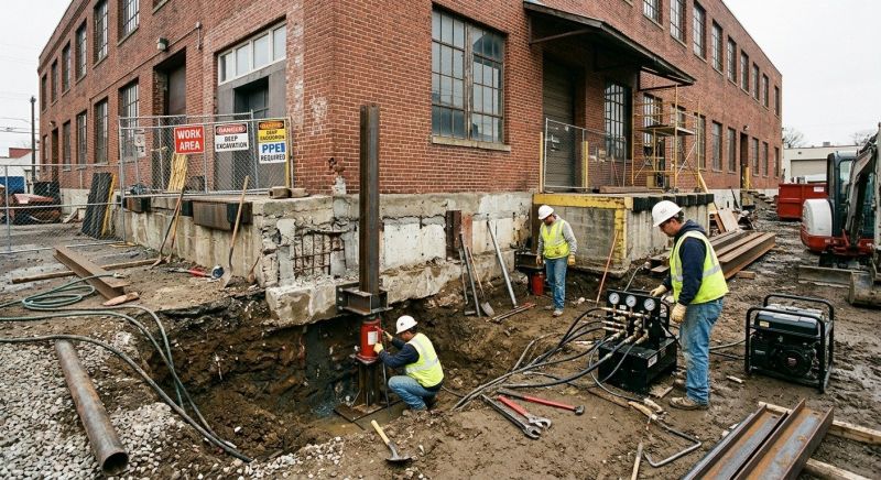 Emergency Foundation Repair in Mahoning County, OH