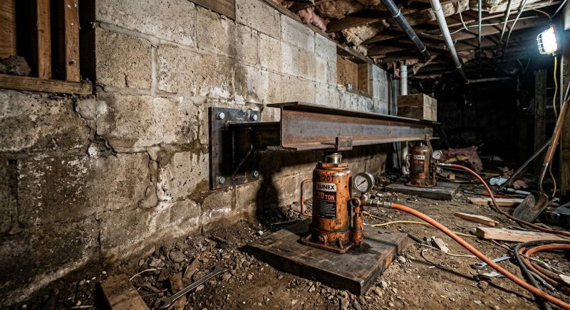 Foundation Jacking in Alliance, OH