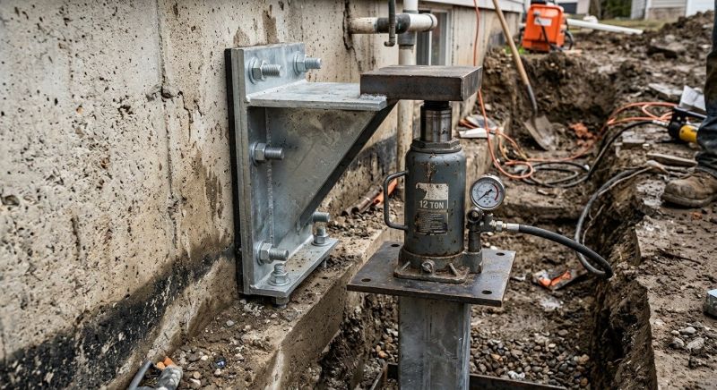 Foundation Jacking in Brookfield, OH