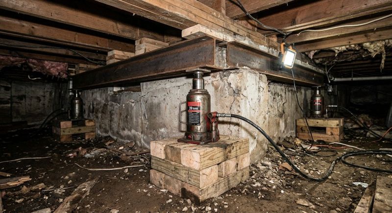 Foundation Jacking in Mahoning County, OH