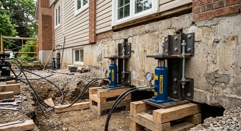 Foundation Jacking in Warren, OH