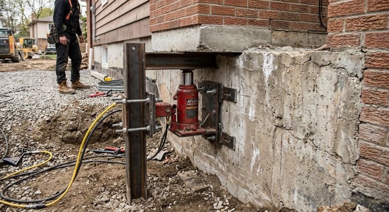Foundation Jacking in Youngstown, OH