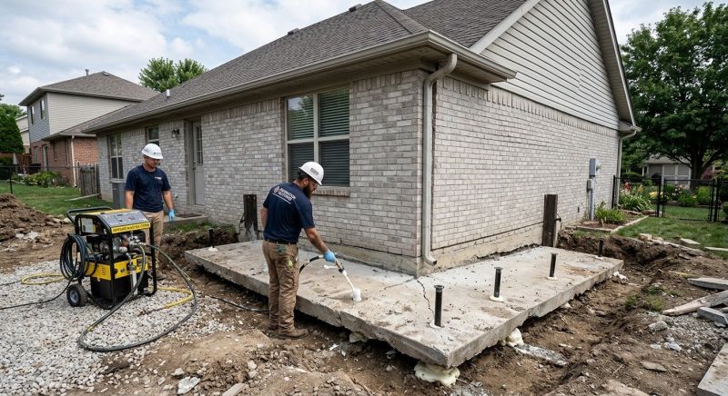 Foundation Lifting in Alliance, OH