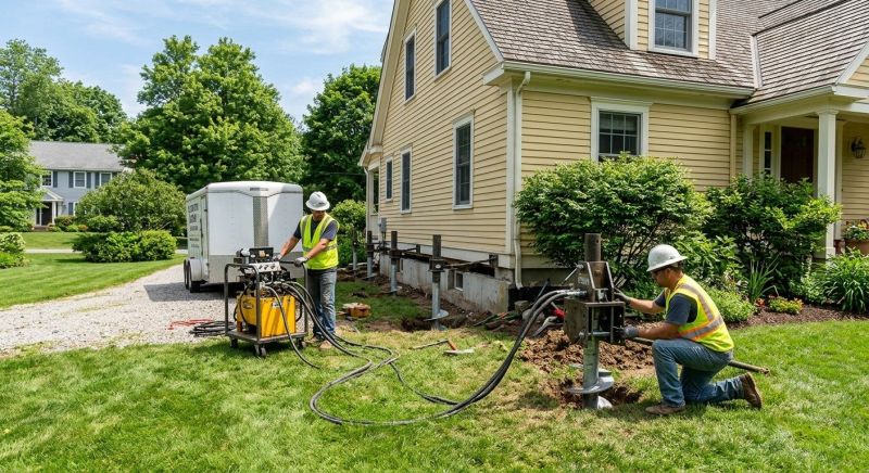 Foundation Lifting in Trumbull County, OH