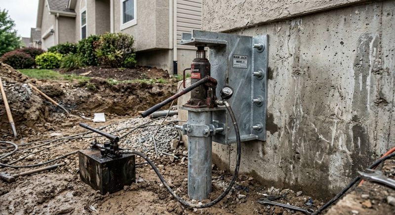 Foundation Pier Leveling in Mahoning County, OH