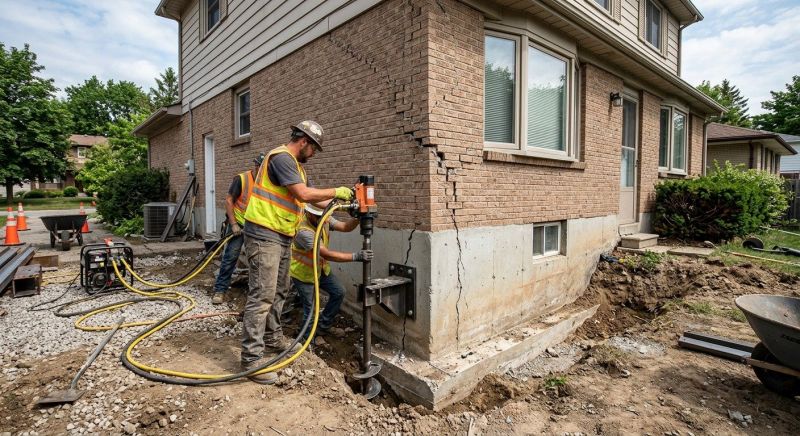 Foundation Raising in Alliance, OH