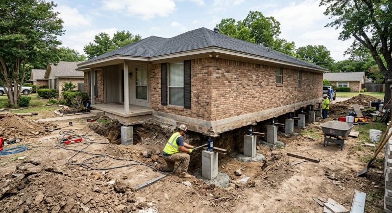 Foundation Raising in Enon Valley, PA