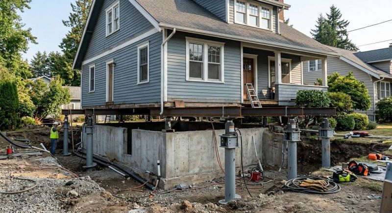 Foundation Raising in Girard, OH