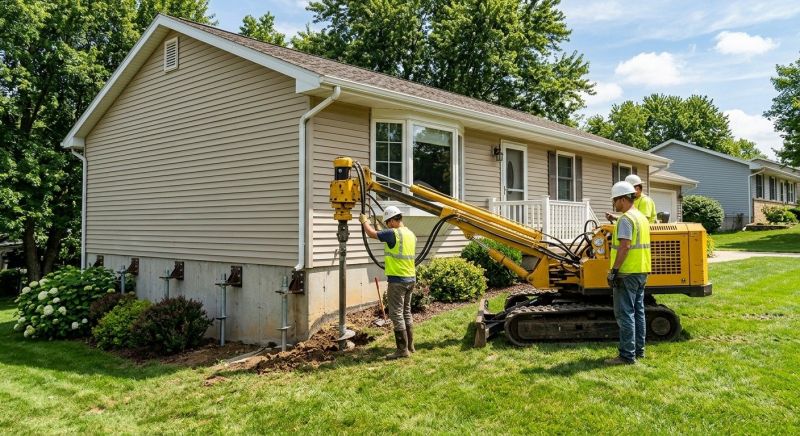 Foundation Raising in New Wilmington, PA