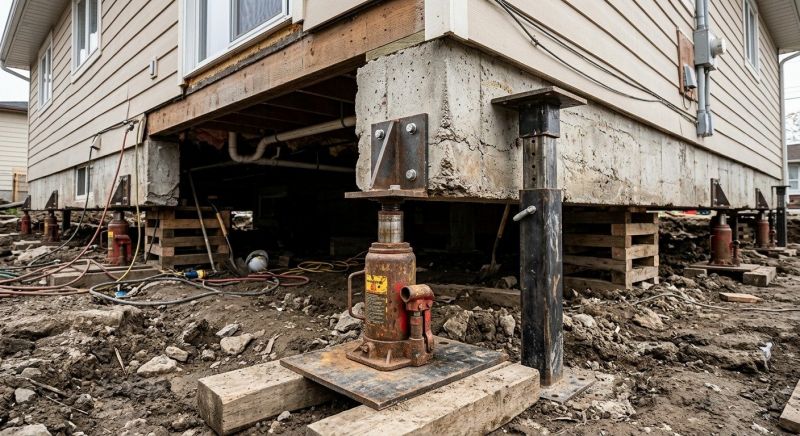 Foundation Raising in Warren, OH