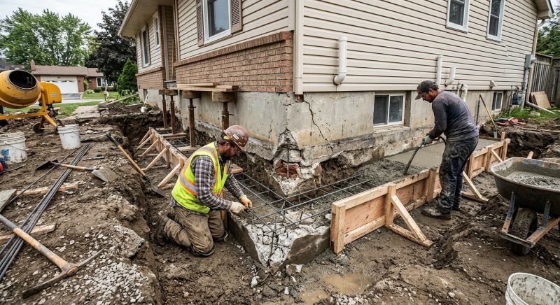 Foundation Repair in Deerfield, OH