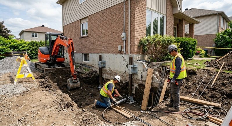 Foundation Repair in Hermitage, PA