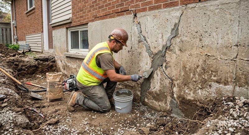 Foundation Repair in Hermitage, PA