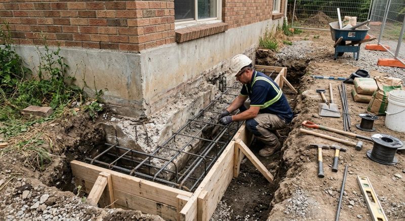 Foundation Repair in New Castle, PA