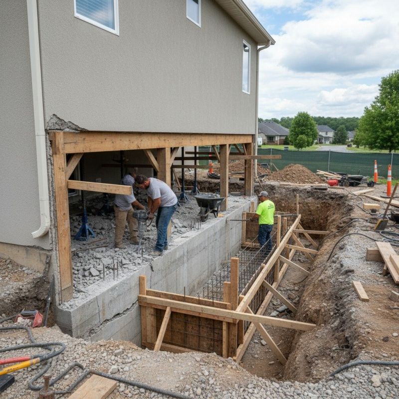 Foundation Repair in New Wilmington, PA