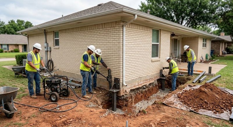 Foundation Stabilizing in Brookfield, OH
