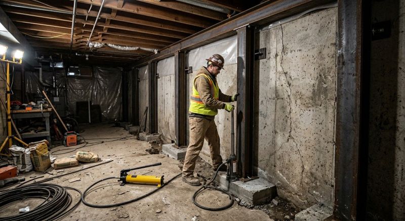 Foundation Stabilizing in Columbiana, OH