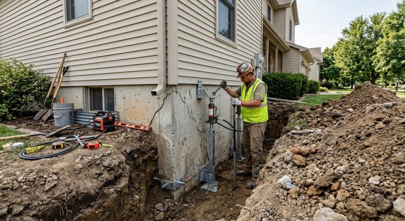 Foundation Stabilizing in Damascus, OH