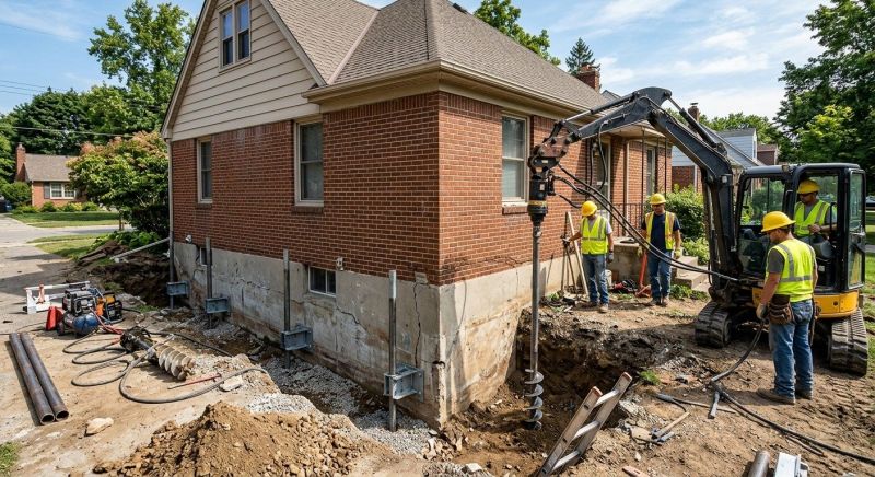 Foundation Stabilizing in Girard, OH