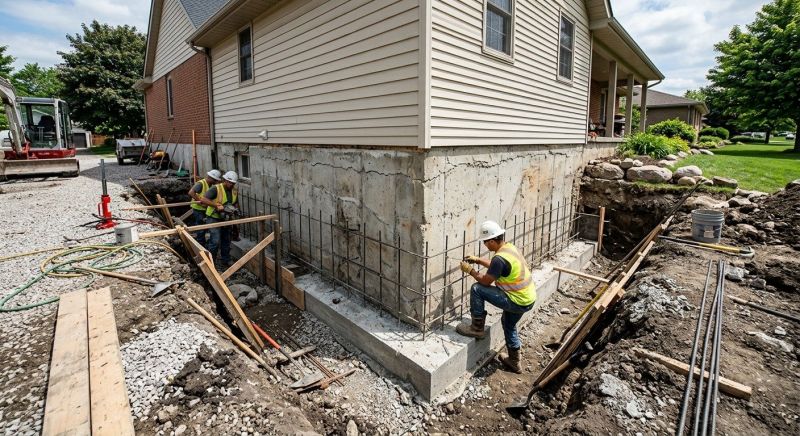 Foundation Strengthening in Mahoning County, OH