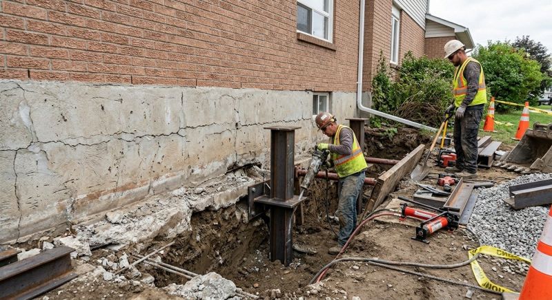 Foundation Structural Repair in Canfield, OH