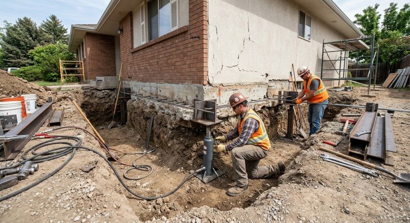 Foundation Structural Repair in Damascus, OH