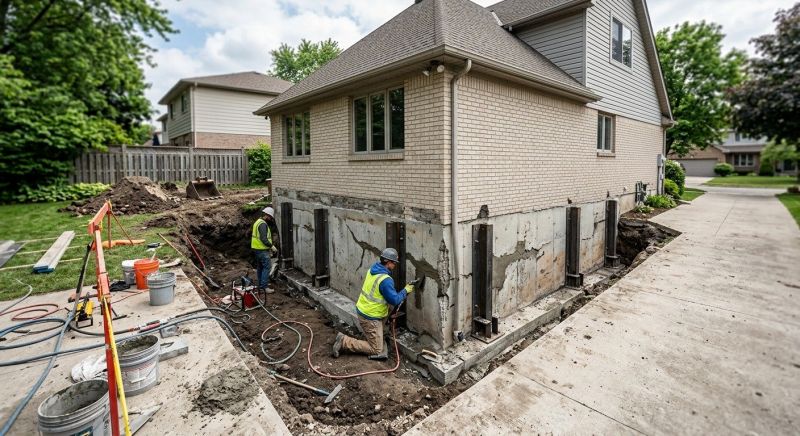 Foundation Structural Repair in Hermitage, PA
