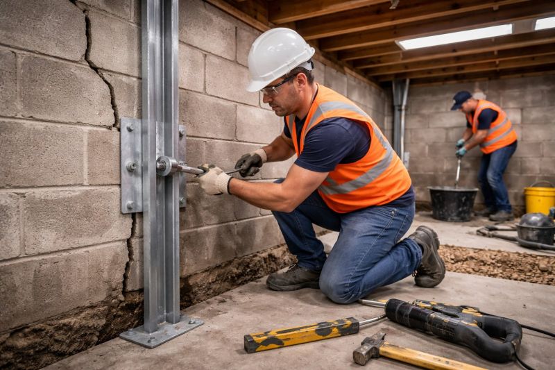 Foundation Structural Repair in Struthers, OH