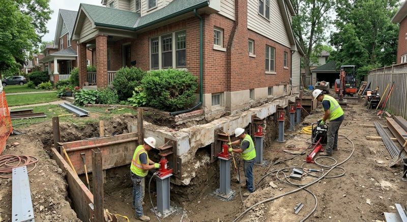 Foundation Underpinning in Mahoning County, OH