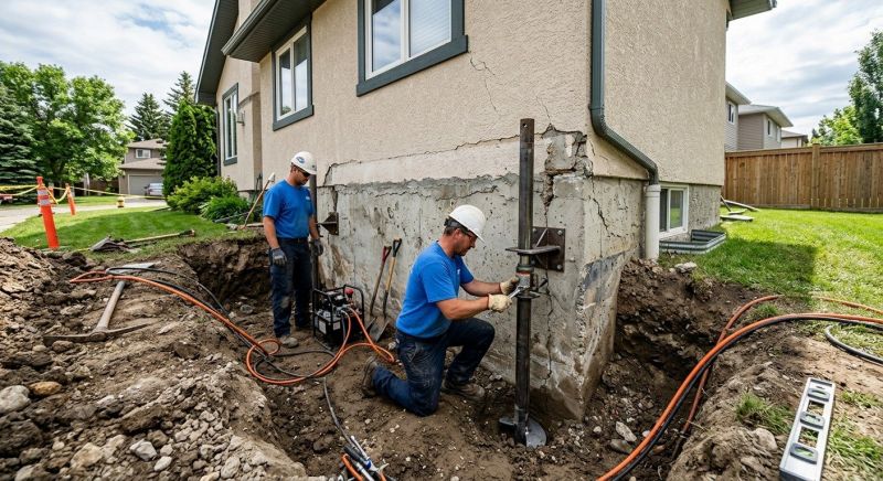 Helical Pile Installation in Mahoning County, OH