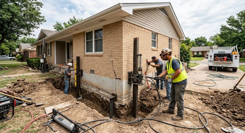 Home Foundation Leveling in Brookfield, OH