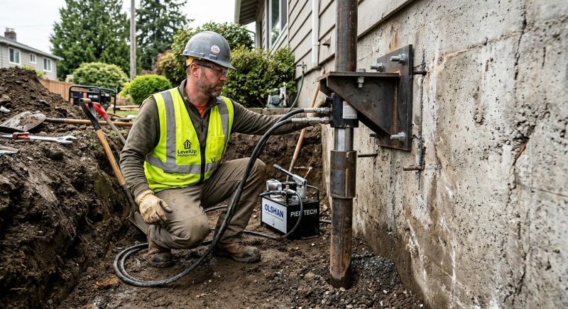 Home Foundation Leveling in Trumbull County, OH