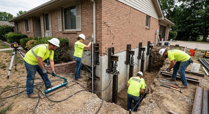 Home Foundation Leveling in Warren, OH