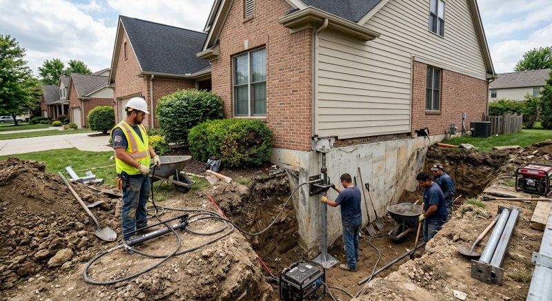 Home Foundation Repair in Beloit, OH