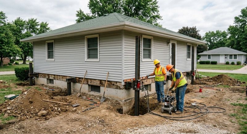 House Leveling in Brookfield, OH
