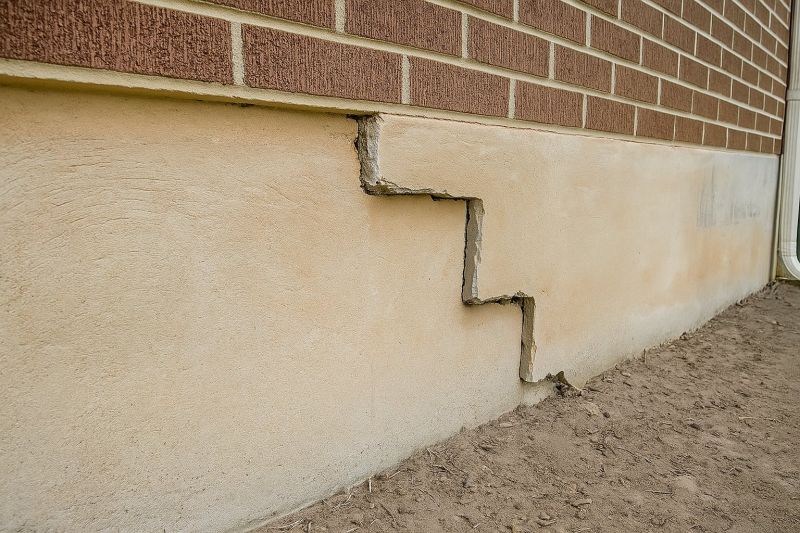 Settling Foundation Service in Struthers, OH