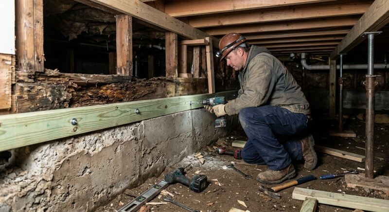 Slab Foundation Repair in Mahoning County, OH